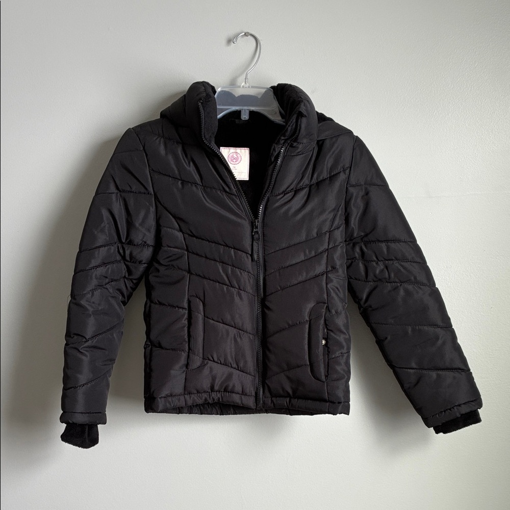 SO Kids Black Puffer Jacket